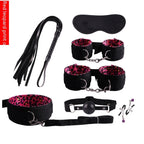 Plush Bondage And Discipline Nylon Leather Suit