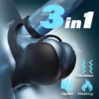Wireless Remote Vibrating Cock Ring – Couples Delay Ring Set