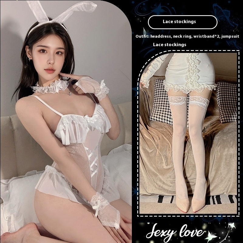 Sexy Lingerie Bunny Slimming Uniform Suit
