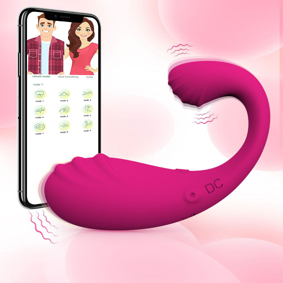 Wearable G-Spot Love Egg Vibrator – 9-Speed App-Controlled Couples Massager