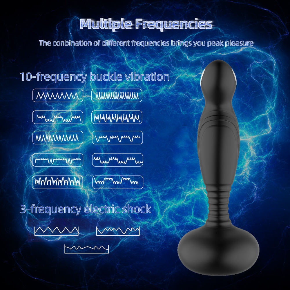 Wearable Silicone Butt Plug with Remote Control
