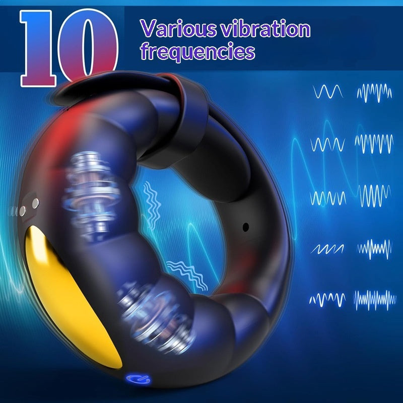 Remote-Controlled Wearable Vibrating Ring – App & Button Control
