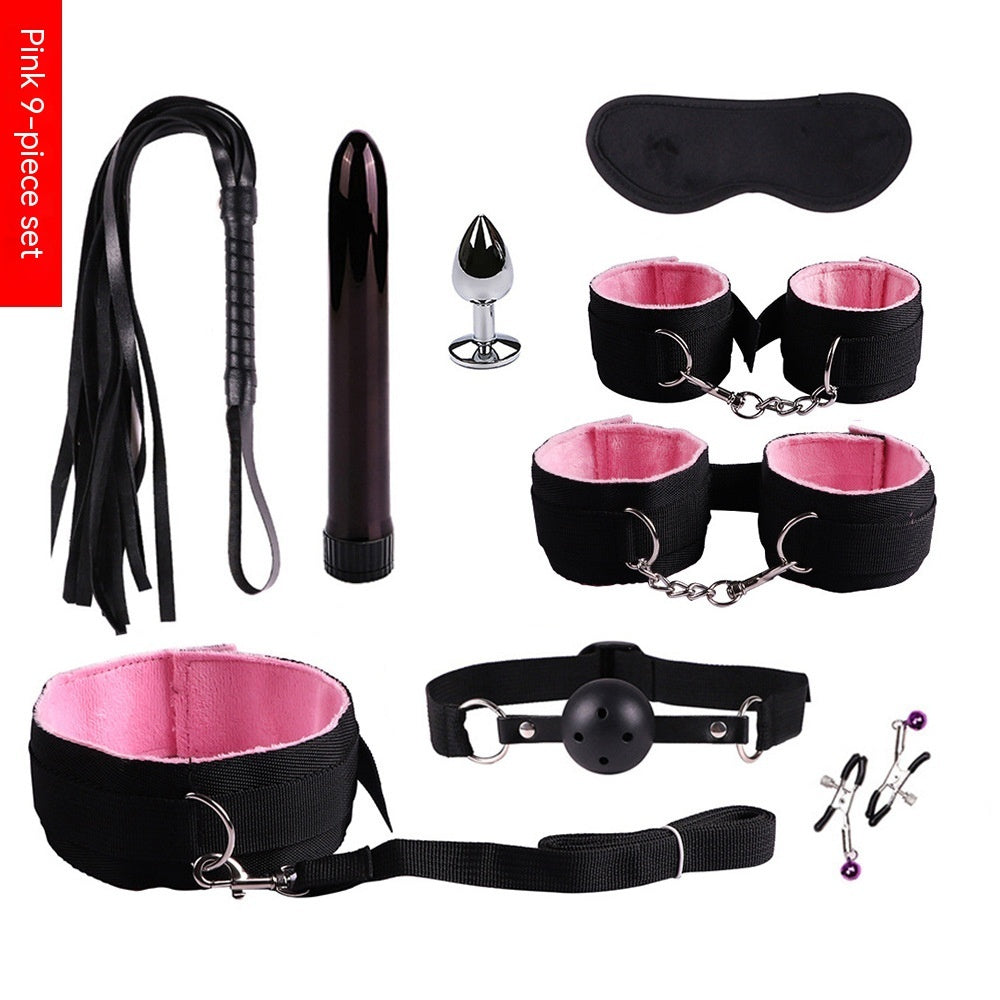 Plush Bondage And Discipline Nylon Leather Suit