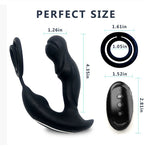 Dual ring prostate massager men size chart - perfect size dimensions diagram