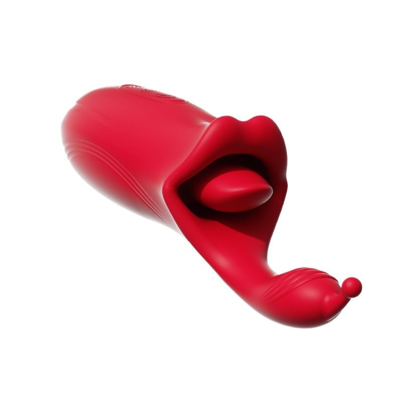 Vibrating Finger Sleeve Massager – Dual-Head Stimulator for Women