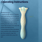 Mini Crown Clitoral Vibrator – 10 Vibration Modes Silicone G-Spot Stimulator for Women & Couples