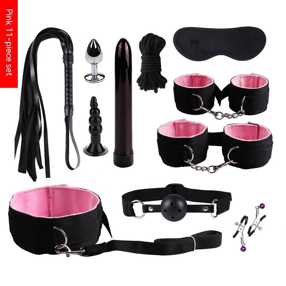 Plush Bondage And Discipline Nylon Leather Suit