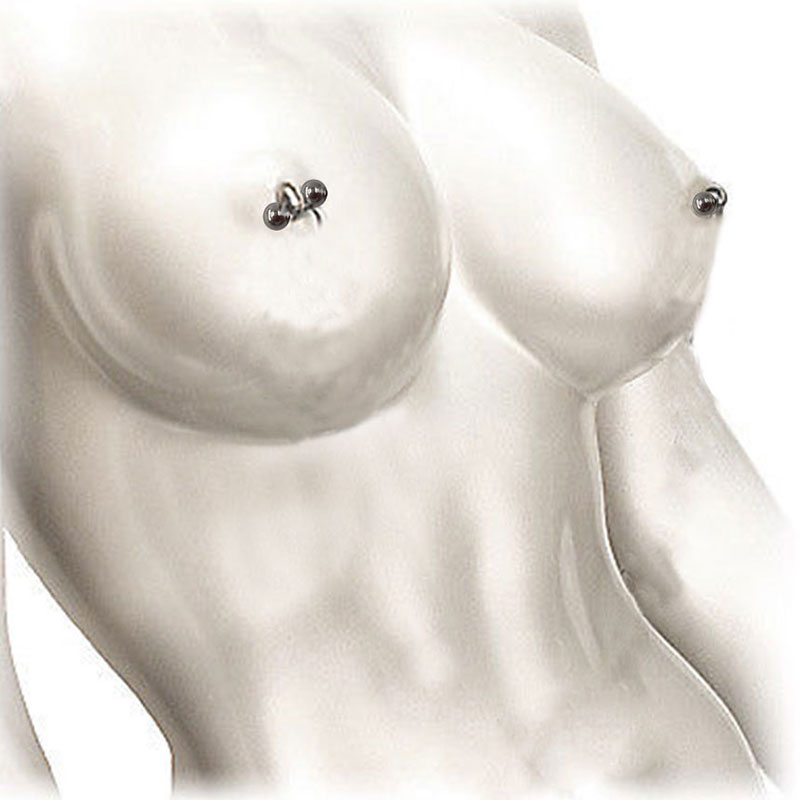 Magnetic Nipple Clamps & Chest Stimulator – Couples Wellness Set