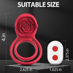 Couples Rose App Remote Control Wearable Vibrator