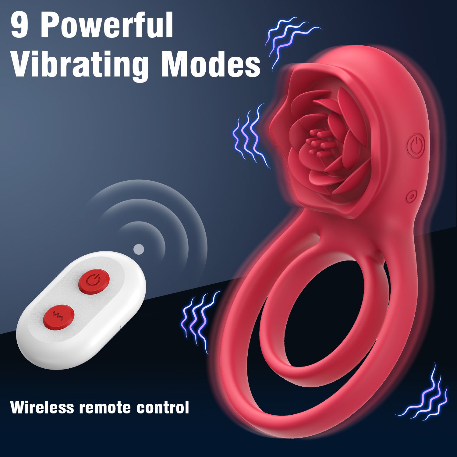 Couples Rose App Remote Control Wearable Vibrator