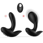 Inflatable Prostate Massager with Air Pump – 12-Mode Vibrating Anal Plug for Men