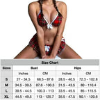 Sexy Schoolgirl-Inspired Lingerie Sleepwear Set