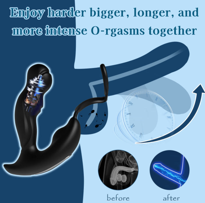 Dual ring prostate massager benefits - prostate stimulation before and after diagram