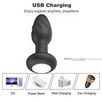 Glowing Twist-Swivel Anal Plug – App & Remote-Controlled Vibrating Butt Plug