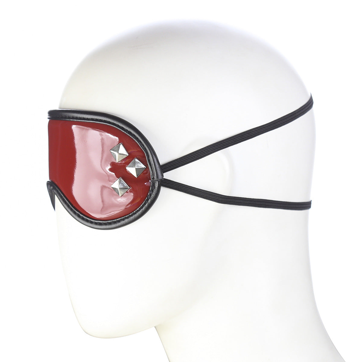 Premium PU Leather Blindfold Eye Mask – Sensory Play Accessory