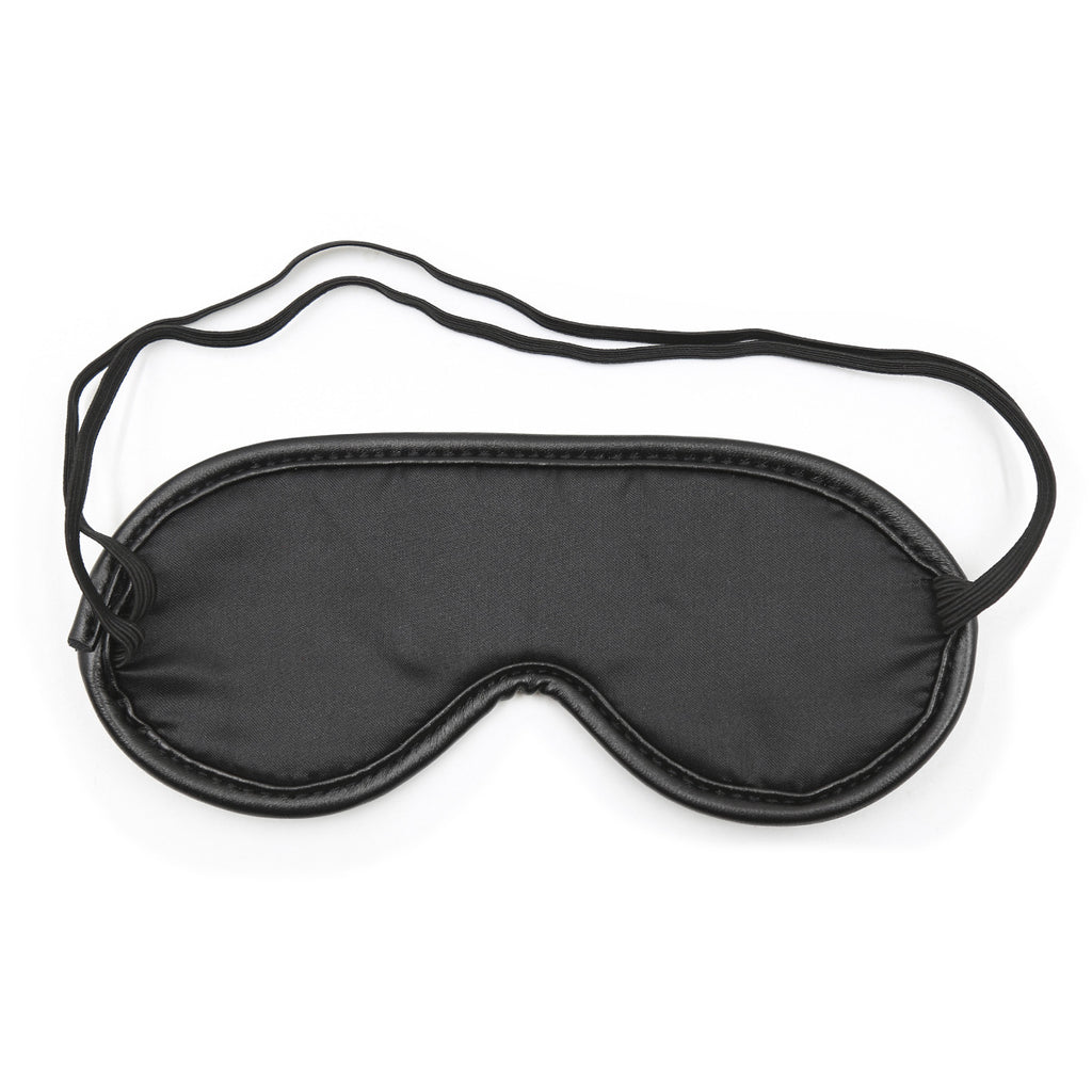 Premium PU Leather Blindfold Eye Mask – Sensory Play Accessory