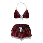 Sexy Schoolgirl-Inspired Lingerie Sleepwear Set