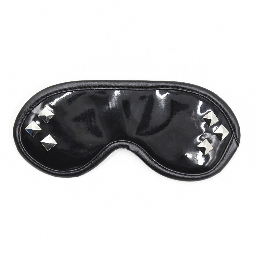 Premium PU Leather Blindfold Eye Mask – Sensory Play Accessory