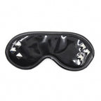 Premium PU Leather Blindfold Eye Mask – Sensory Play Accessory