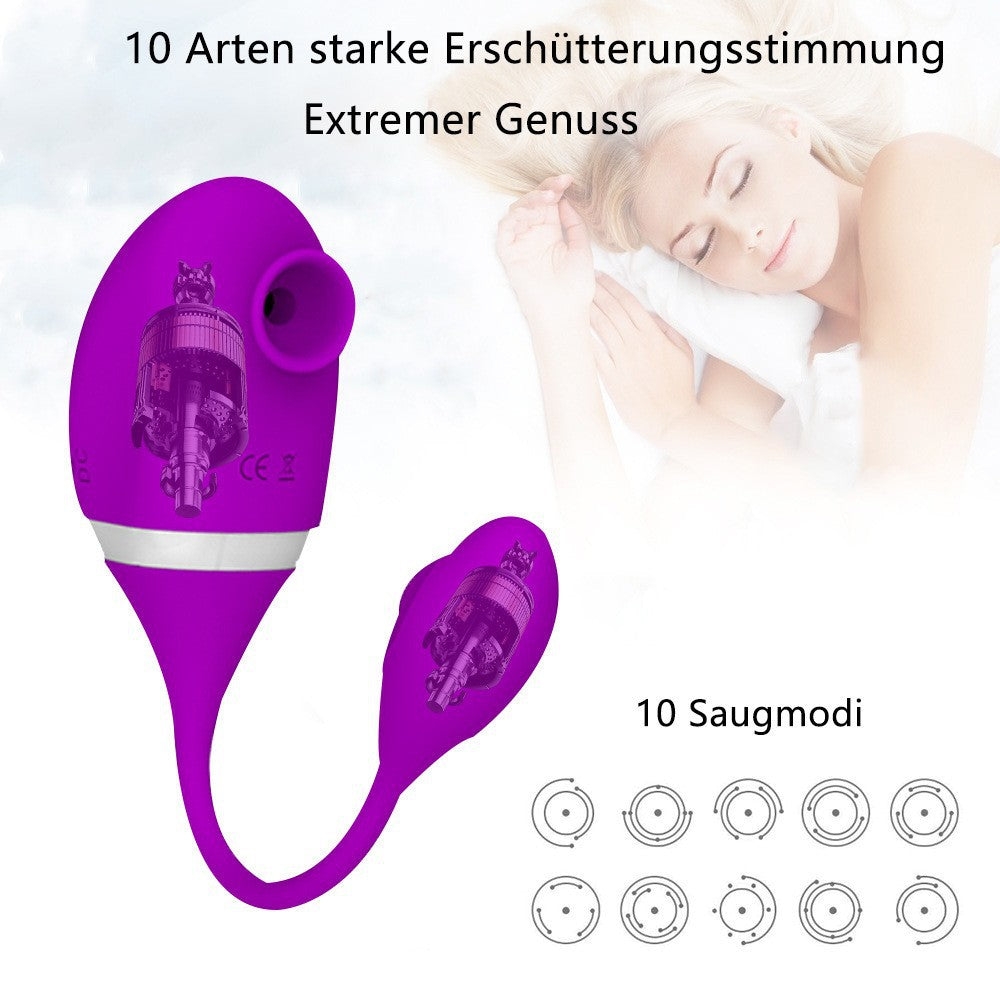 Multi-frequency Love Egg Vibrator – Wireless Remote, 3 Colors