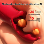 Vibrating Finger Sleeve Massager – Dual-Head Stimulator for Women