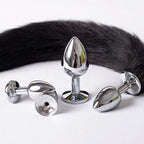 Stainless Steel Anal Plug Set – 5 Sizes Metal Butt Plug Dilator for Beginners & Advanced